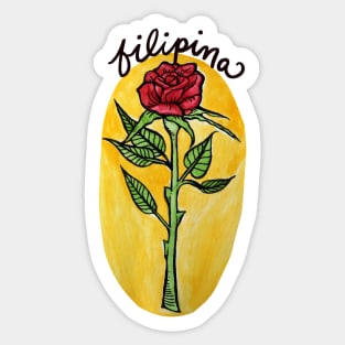 Filipina Sticker
